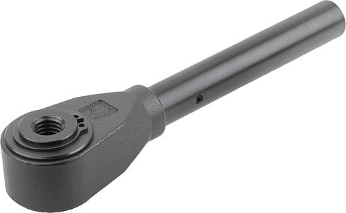 SPANNER, GR.5 M42, A=400, FORM:0°, VERGÜTUNGSSTAHL BRÜNIERT, KOMP:AUTOM.STAHL