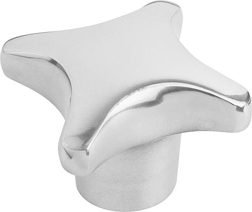 KREUZGRIFF DIN6335 D=M16, D1=80, H=50, FORM:E, ALUMINIUM