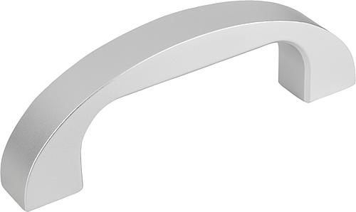 BÜGELGRIFF, A=140, L=168, D=M08 ALUMINIUM NATUR ELOXIERT