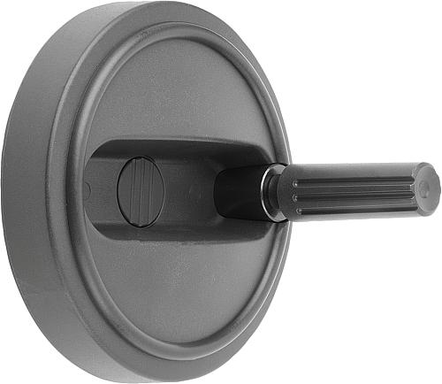 HANDRAD GR.4, D1=160, FORM:A PASSBOHRUNG + QUERBOHRUNG, D2=16H7, D7=M06, THER...