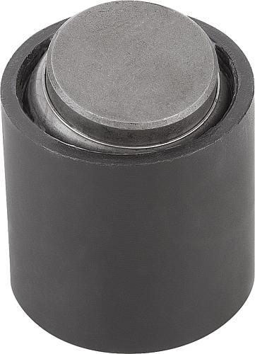 PENDELAUFLAGE MIT O-RING, M12 D1=36, FORM:E VERGÜTUNGSSTAHL, AUSWECHSELBARE E...