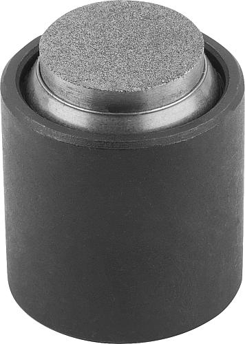 PENDELAUFLAGE MIT O-RING, M12 D1=36, FORM:O VERGÜTUNGSSTAHL, AUSWECHSELBARE E...