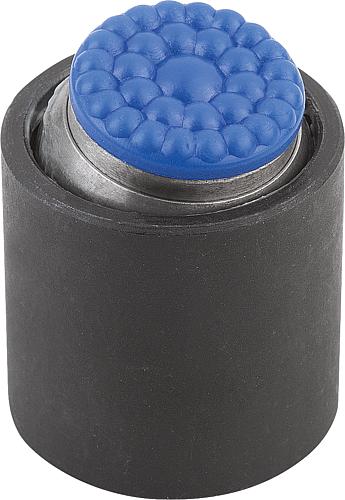PENDELAUFLAGE MIT O-RING, M12 D1=36, FORM:P VERGÜTUNGSSTAHL, AUSWECHSELBARE E...