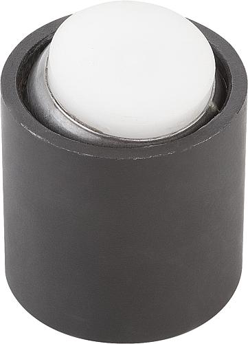 PENDELAUFLAGE MIT O-RING, M12 D1=36, FORM:K VERGÜTUNGSSTAHL, AUSWECHSELBARE E...