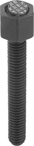 PENDELAUFLAGE MIT O-RING, FORM:F VERGÜTUNGSSTAHL, VERSTELLBAR, KOMP:WERKZEUGS...