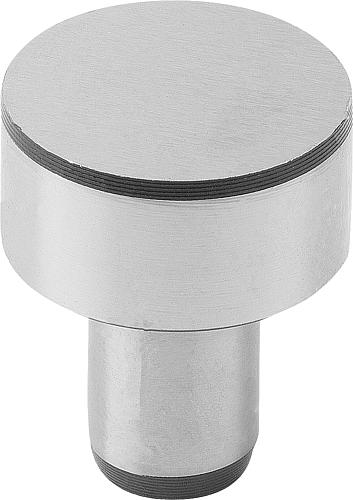 AUFLAGEBOLZEN OHNE ZENTRIERBOHRUNG DIN6321, FORM:A, D1=25, H=10, D2=12, WERKZ...