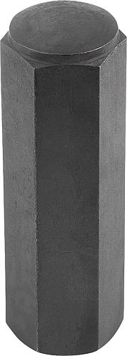 VORRICHTUNGSFUß, G=M16 H=50, FORM:C VERGÜTUNGSSTAHL, SW=24