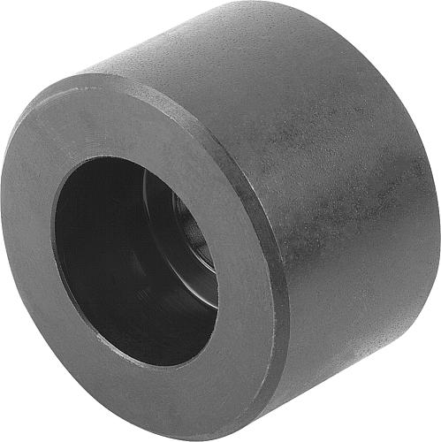 FUß, D=36, D1=13,5, H=25, AUTOM.STAHL GEHÄRTET UND BRÜNIERT