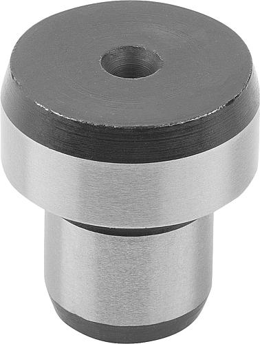 POSITIONSSTIFT ZYLINDRISCH D1=25 WERKZEUGSTAHL, BRÜNIERT, GESCHLIFFEN, D2=16