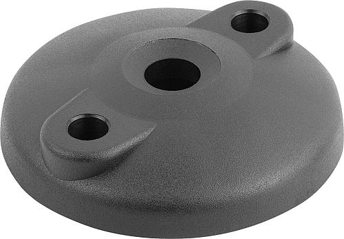 TELLER, FORM:E THERMOPLAST, SCHWARZ, D=100