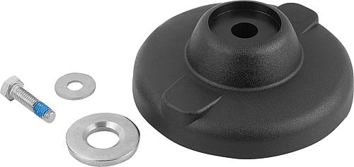 TELLER, FORM:C THERMOPLAST, SCHWARZ, D=175