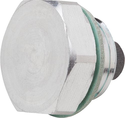 VERSCHLUSSSCHRAUBE OHNE ENTLÜFTUNG MIT MAGNET, D=42,5, G1, SW=40, ALUMINIUM B...
