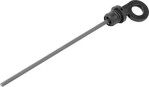 ÖLMESSSTAB FORM:B MIT ENTLÜFTUNG, D=32, D1=20, THERMOPLAST, KOMP:ZINK