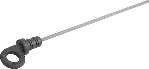 ÖLMESSSTAB FORM:C OHNE ENTLÜFTUNG, D=35, D1=20, THERMOPLAST, KOMP:ZINK