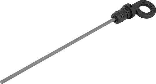 ÖLMESSSTAB FORM:D MIT ENTLÜFTUNG, D=33, D1=18, THERMOPLAST, KOMP:ZINK
