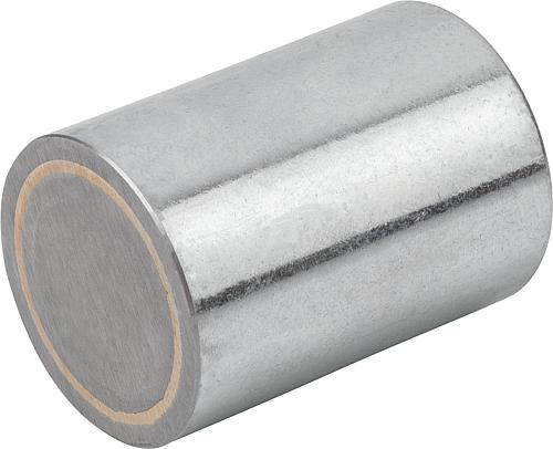 MAGNET STABGREIFER, RUND, D=40, ALNICO, KOMP:STAHL
