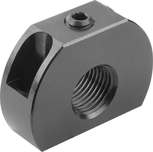 HALTESTÜCK, D1=M20X1,5, FORM:B, STAHL