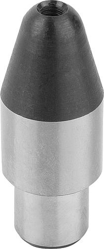 AUFNAHMEBOLZEN LANGE AUSFÜHRUNG, FORM:B, D1=20, D2=14, H=35,5, WERKZEUGSTAHL