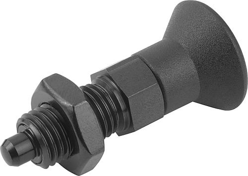 ARRETIERBOLZEN MIT MARKIERUNGSRING GR.3 D1=M16X1,5, D=8, FORM:B OHNE RASTNUT ...