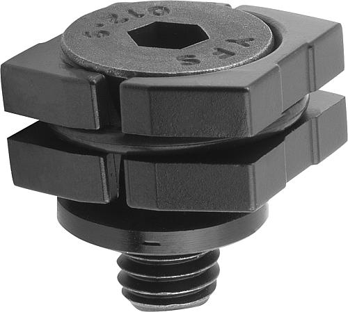 KEILSPANNER GLATT MIT SENKSCHRAUBE, FORM:A D=M08X20, L=11,3, STAHL GEHÄRTET U...