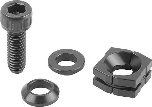 KEILSPANNER GLATT MIT ZYLINDERSCHRAUBE, FORM:B D=M08X25, L=14,9, STAHL GEHÄRT...