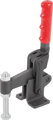 SCHNELLSPANNER VERTIKAL SCHWERE AUSFÜHRUNG, FUß WAAGRECHT F1=6000, FESTE ANDR...