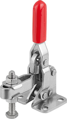SCHNELLSPANNER VERTIKAL STANDARD, FUß WAAGRECHT F2=1000, VERSTELLB. ANDRUCKSP...