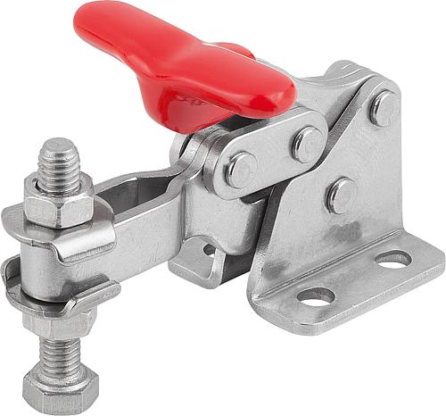 SCHNELLSPANNER VERTIKAL MINI, FUß WAAGRECHT F2=1200, VERSTELLB. ANDRUCKSPINDE...