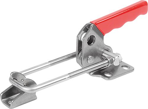 BÜGELSPANNER HORIZONTAL, STANDARD MIT GEGENHALTER, F1=7000, EDELSTAHL BLANK, ...