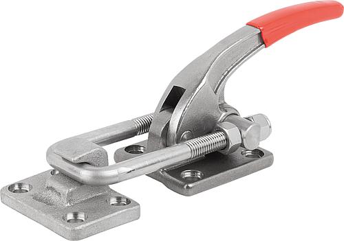 BÜGELSPANNER HORIZONTAL, SCHWERE AUSFÜHRUNG MIT GEGENHALTER, F1=30000, EDELST...