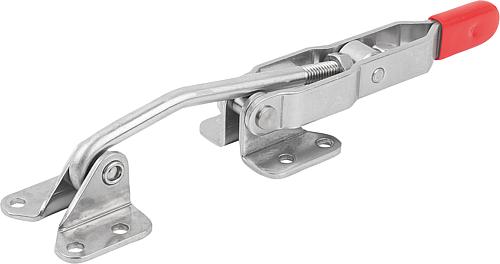 HAKENSPANNER L=212, FORM:A EDELSTAHL, MIT GEGENHALTER, ROT