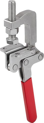 ZUGSPANNER, MIT STAHLKÄFIG, F1=3000, STANDARD 1/2-13X2,5, EDELSTAHL BLANK, KO...