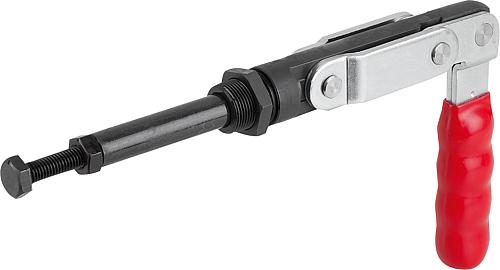 SCHUBSTANGENSPANNER STANDARD, OHNE KONSOLE, STAHL, KOMP:KUNSTSTOFF ROT, F2=7500