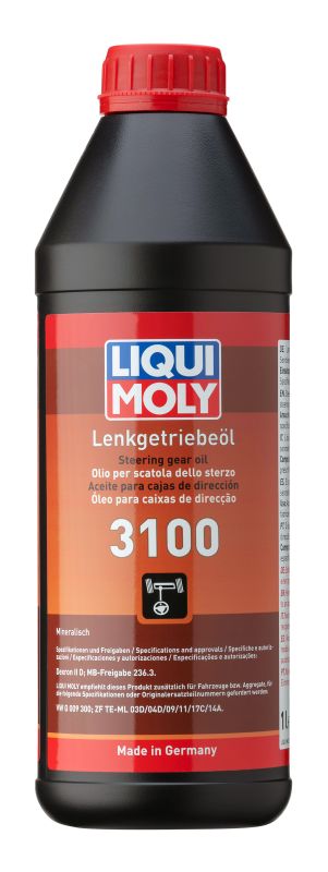 LIQUI MOLY Lenkgetriebeöl 3100 1l 1145 Verpackungseinheit = 6 Stück