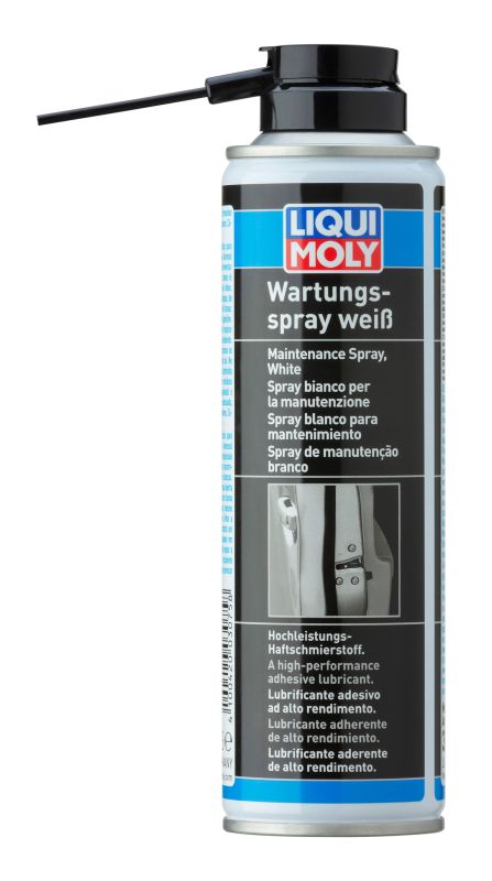 LIQUI MOLY Wartungsspray weiß 250ml 3075 Verpackungseinheit = 12 Stück