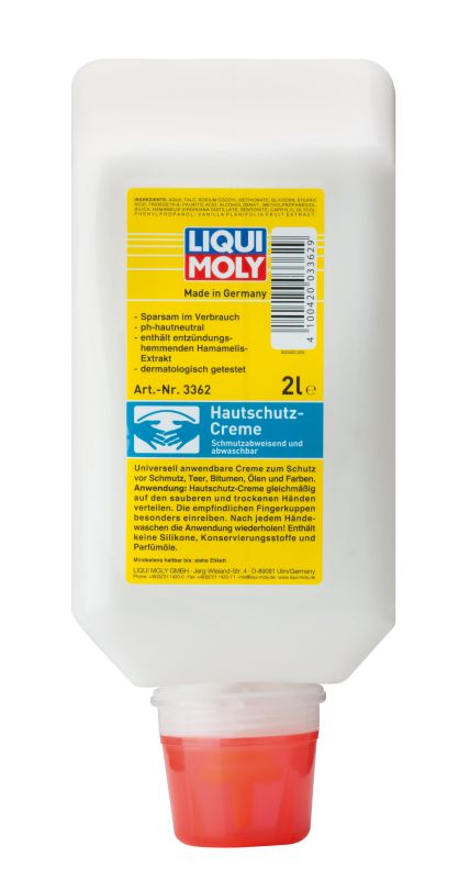 LIQUI MOLY Hautschutz-Creme 2l 3362 Verpackungseinheit = 6 Stück