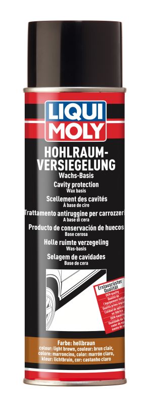 LIQUI MOLY Hohlraumversiegelung hellbraun (Spray) 500ml 6107 Verpackungseinheit = 12 Stück