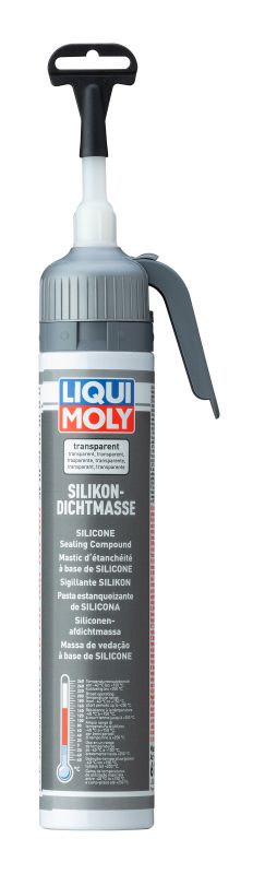 LIQUI MOLY Silikondichtmasse transparent 200ml 6184 Verpackungseinheit = 6 Stück