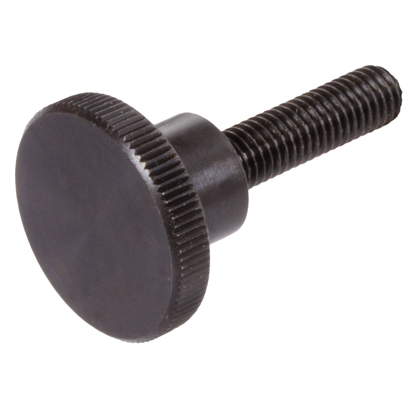 65423200 Hohe Rändelschraube M10 x 40 brüniert
