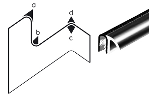 68716000 Kantenschutzprofil schwarz