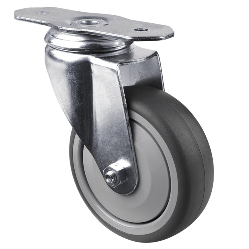 77791125 Lenkrolle TPU Alu-Profil, Ø 125