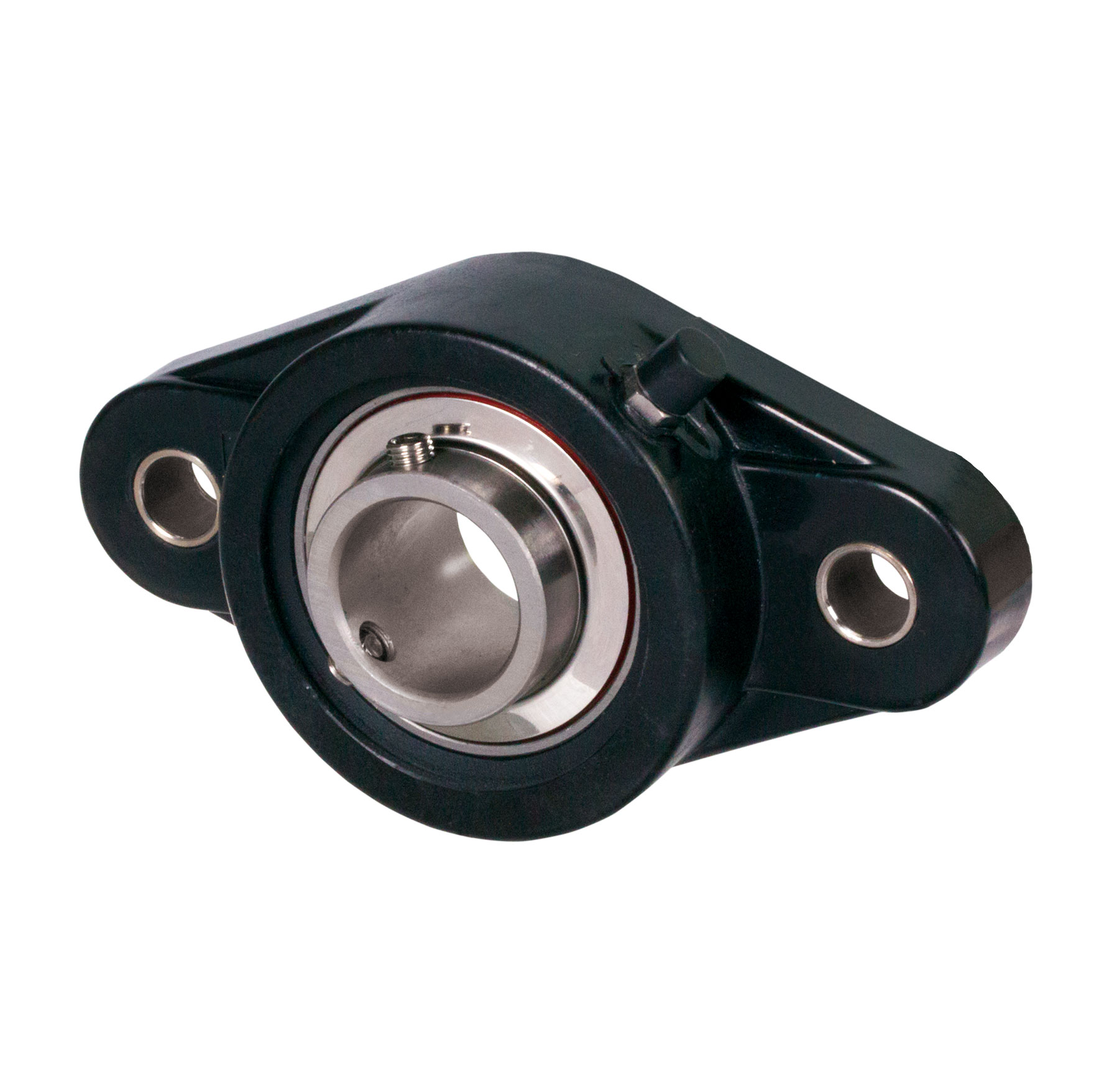 62655150 Flanschl. TUCFL 210 schwarz Bohrung 50mm