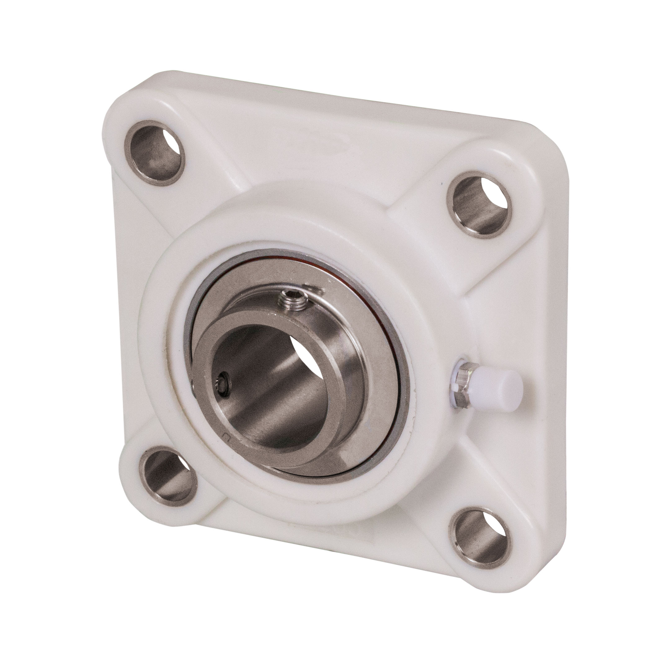 62656050 Flanschlager TUCF210 weiss Bohrung 50mm