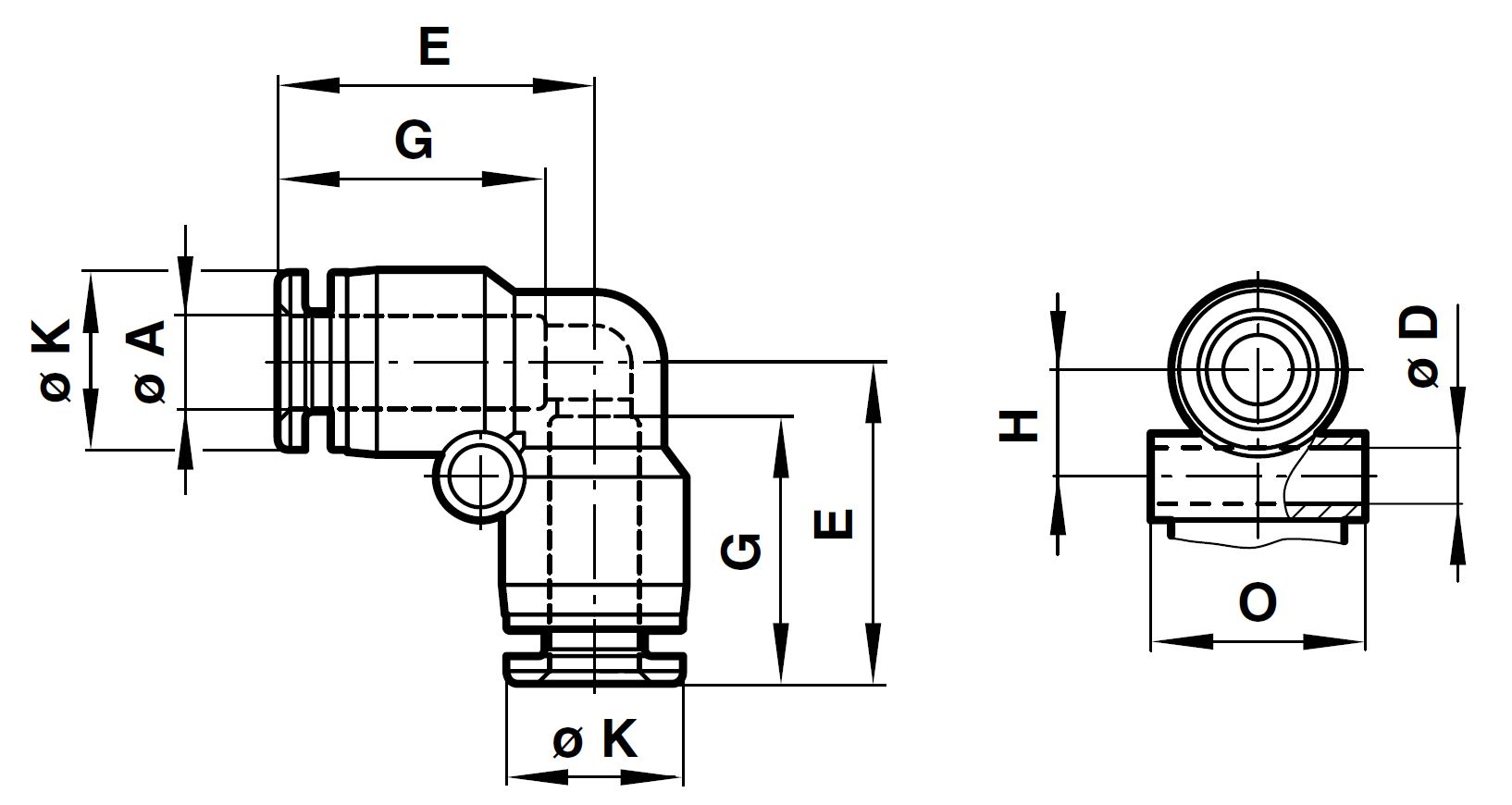 86612800 Winkelverbindung Rohr-ø8mm